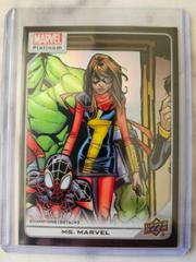 Ms. Marvel [Black Rainbow] #155 Marvel 2023 Upper Deck Platinum Prices