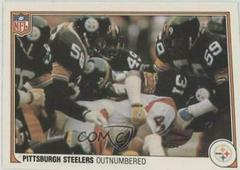 Pittsburgh Steelers [Outnumbered] #44 Football Cards 1983 Fleer Team Action Prices