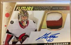 Mads Sogaard #FWAP-MS Hockey Cards 2022 SP Authentic Future Watch Autograph Patch Prices