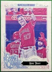 Mike Trout [Capless Missing Blackplate] #200 Baseball Cards 2017 Topps Gypsy Queen Prices