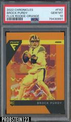 Brock Purdy [Orange] #FX-2 Football Cards 2022 Panini Chronicles Flux Rookies Prices