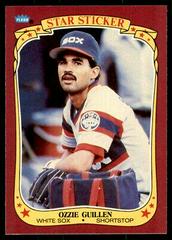 Ozzie Guillen #49 Baseball Cards 1986 Fleer Star Stickers Prices