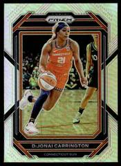 DiJonai Carrington [Silver] #1 Basketball Cards 2023 Panini Prizm WNBA Prices