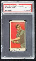 Bob Bescher Baseball Cards 1915 E106 American Caramel Prices