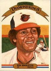 Ken Singleton #24 Baseball Cards 1982 Donruss Prices