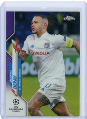 Memphis Depay [Purple Refractor] Soccer Cards 2019 Topps Chrome UEFA Champions League Prices