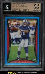 Peyton Manning [Blue Refractor] #BC113 Football Cards 2008 Bowman Chrome Prices