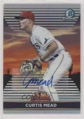 Curtis Mead [Autograph] #AFLS-16 Baseball Cards 2022 Bowman Chrome 2021 AFL Fall Stars Prices