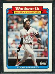 Eddie Murray Baseball Cards 1988 Woolworth Prices