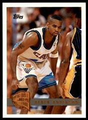 Derek Anderson [Minted in Springfield] Basketball Cards 1997 Topps Prices