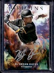 Ke'Bryan Hayes [Silver Ink] Baseball Cards 2021 Panini Chronicles Origins Signatures Prices