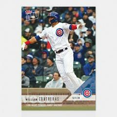 Willson Contreras #198 Baseball Cards 2018 Topps Now Prices