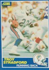 Troy Stradford Football Cards 1989 Panini Score Prices