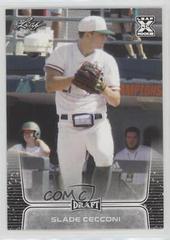 Slade Cecconi Baseball Cards 2020 Leaf Draft Prices