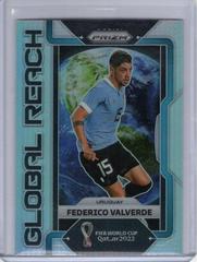 Federico Valverde [Silver] Soccer Cards 2022 Panini Prizm World Cup Global Reach Prices