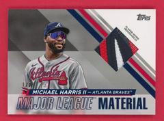 Michael Harris II [Platinum] #MLM-MH Baseball Cards 2024 Topps Major League Material Prices