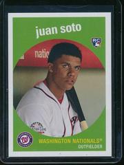 Juan Soto Baseball Cards 2018 Topps Throwback Thursday Prices