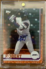 Luis Robert [Autograph Orange] #102 Baseball Cards 2019 Topps Pro Debut Prices