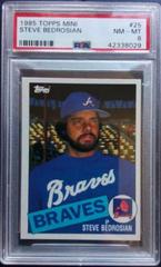 Steve Bedrosian #25 Baseball Cards 1985 Topps Mini Prices
