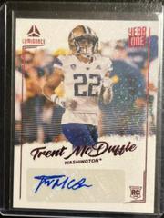Trent McDuffie [Red] Football Cards 2022 Panini Luminance Year One Signatures Prices