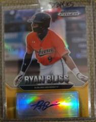 Ryan Bliss [Gold] #AU-RB Baseball Cards 2022 Panini Prizm Draft Picks Autographs Prices