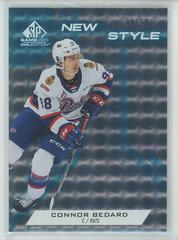 Connor Bedard [Teal Foilboard] Hockey Cards 2021 SP Game Used CHL New Style Prices