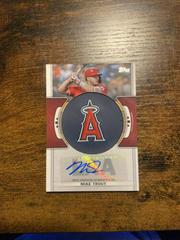 Mike Trout Baseball Cards 2023 Topps Team Logo Patch Autographs Prices