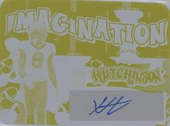 Xavier Hutchinson #VI-XH1 Football Cards 2023 Leaf Vivid Autographs Imagination Prices