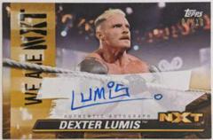 Dexter Lumis [Gold] Wrestling Cards 2021 Topps WWE We Are NXT Autographs Prices