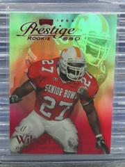 Al Wilson [Spectrum Red] #B199 Football Cards 1999 Playoff Prestige Ssd Prices
