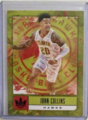 John Collins [Jade] #3 Basketball Cards 2018 Panini Court Kings Prices