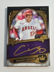 Shohei Ohtani #BR-SO Baseball Cards 2022 Topps Five Star Royalty Autographs Prices
