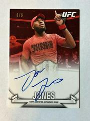 Jon Jones [Red] #KA-JJ Ufc Cards 2013 Topps UFC Knockout Autographs Prices