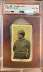 Willie Keeler Baseball Cards 1909 E97 CA Briggs Co Prices