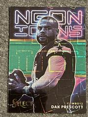 Dak Prescott [Green] #NI-2 Football Cards 2022 Panini Select Neon Icons Prices