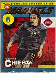 Federico Chiesa Soccer Cards 2021 Panini Donruss Net Marvels Prices
