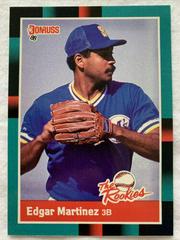 Edgar Martinez #36 Baseball Cards 1988 Donruss Rookies Prices
