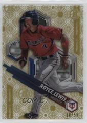 Royce Lewis [Autograph Gold Rainbow] #RL Baseball Cards 2018 Bowman High Tek Prices