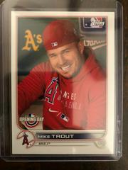 Mike Trout [SP Variation] #27 Baseball Cards 2022 Topps Opening Day Prices
