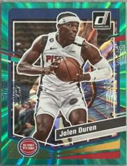 Jalen Duren [Teal Laser] #104 Basketball Cards 2023 Panini Donruss Prices