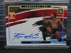 Booker T [Holo Silver] Wrestling Cards 2022 Panini Impeccable WWE Immortal Ink Autographs Prices