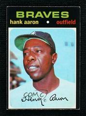Hank Aaron #400 Baseball Cards 1971 O Pee Chee Prices