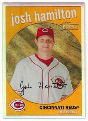 Josh Hamilton [Refractor] #C9 Baseball Cards 2008 Topps Heritage Chrome Prices