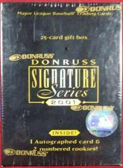 Hobby Box Baseball Cards 2001 Donruss Signature Prices