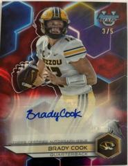 Brady Cook [Red Lava] #BOA-BC Football Cards 2023 Bowman's Best University Autographs Prices