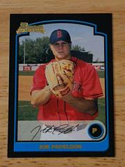 Jon Papelbon Baseball Cards 2003 Bowman Draft Picks Prices