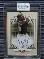 Luis Robert #DCFA-LR Baseball Cards 2022 Topps Definitive Framed Autograph Collection Prices