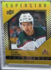 Dylan Guenther [Gold] Hockey Cards 2022 Upper Deck Honor Roll Prices