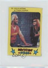 Hulk Hogan, Cyndi Lauper Wrestling Cards 1986 Monty Gum Wrestling Stars Prices