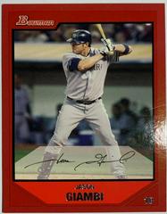 Jason Giambi #52 Baseball Cards 2007 Bowman Prices